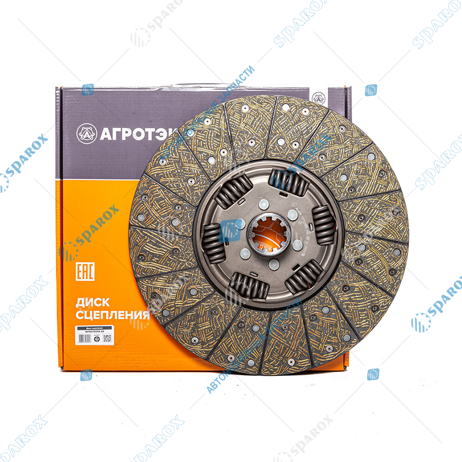 АЕ-1878079306 Диск сцепления ведомый, МАЗ, дв. ММЗ, d=362мм