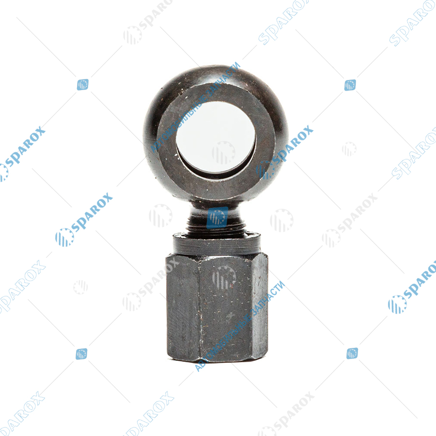 240-1104115 Угольник ТНВД в сборе (металл), МТЗ, дв. ММЗ (240-1104118 угольник + 240-1104119 гайка)