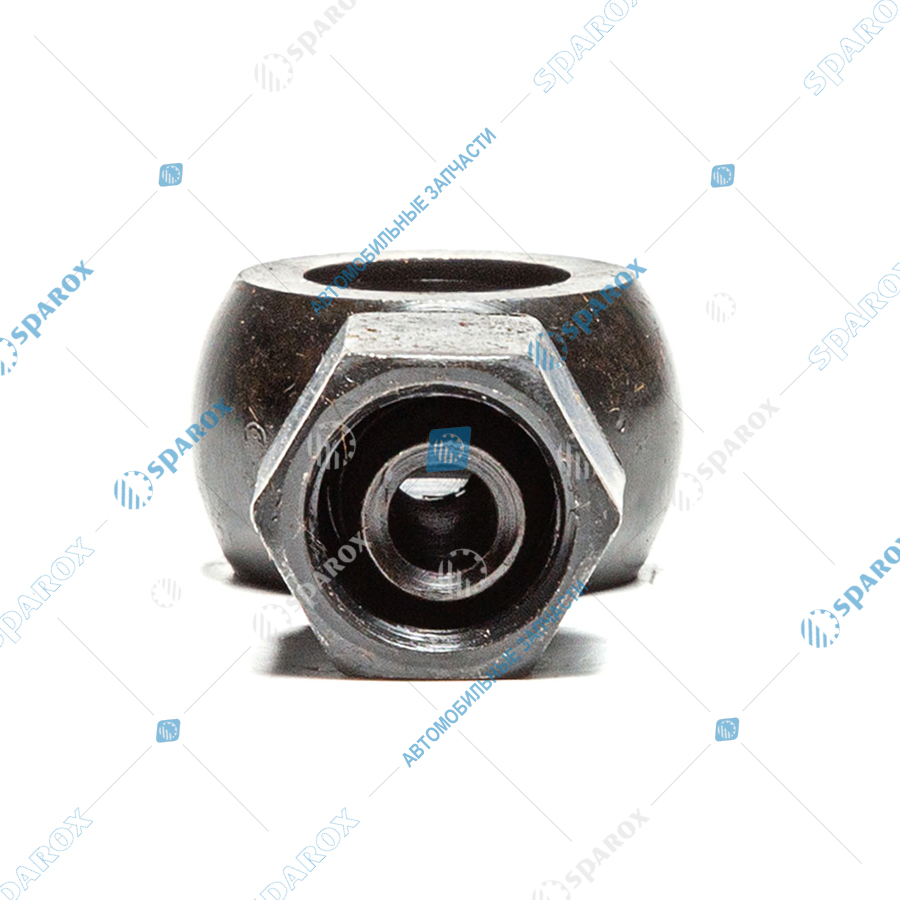 240-1104115 Угольник ТНВД в сборе (металл), МТЗ, дв. ММЗ (240-1104118 угольник + 240-1104119 гайка)