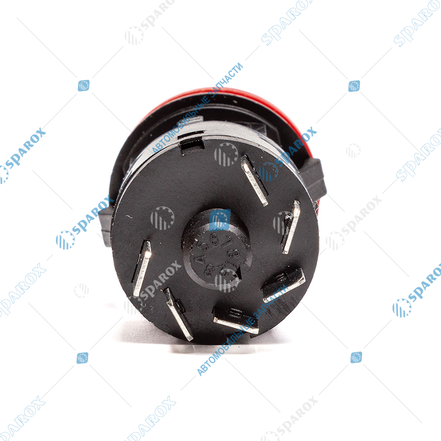 245-3710-01 AE Выключатель аварийной сигнализации, ГАЗ, МАЗ, УРАЛ, КАВЗ, 24 В, 6 контактов (ан. 249.3710-02)