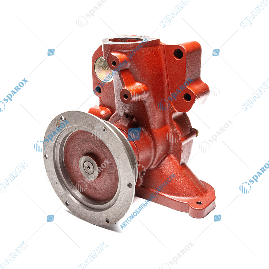 260-1307116-02 Насос водяной, МТЗ, АМКОДОР, дв. ММЗ, 1-ручьевой шкив, с креплением под вентилятор