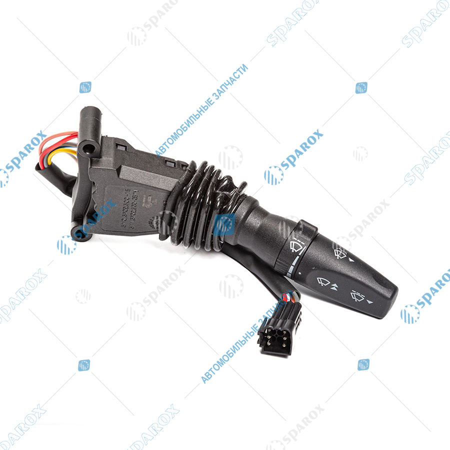 2705-3709300 AE Переключатель подрулевой стеклоочистителя, ГАЗ, с колодкой АМР, с регулятором паузы (ан. 3110.3709300-18)