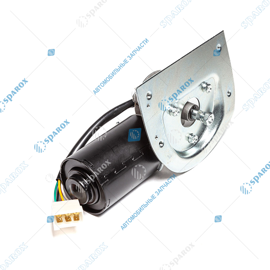 272-5205100 AE Мотор-редуктор стеклоочистителя Камаз с площадкой 24В (27.5205100, 271.5205100) 272.5205100 (АЕ)