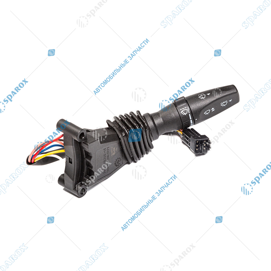 3110-3709300-18 AE Переключатель подрулевой стеклоочистителя, ГАЗ, с колодкой АМР, с регулятором паузы (ан. 2705.3709300)