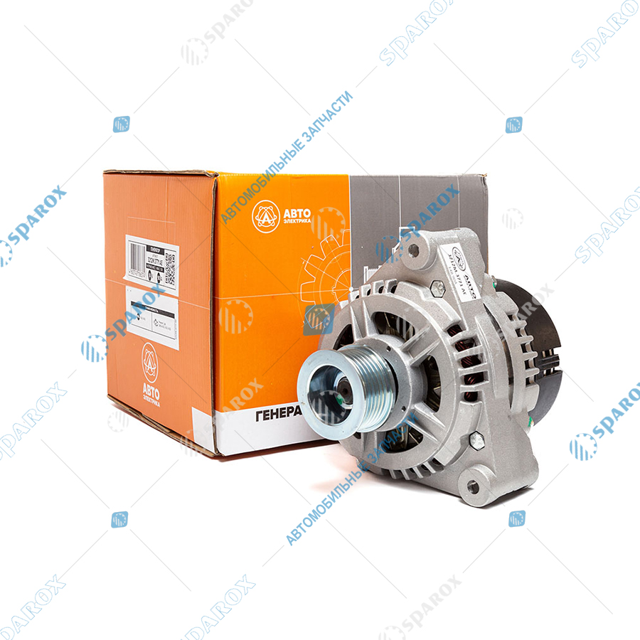 3212М-3771 AE Генератор, ГАЗ, УАЗ, дв. ЗМЗ, 14 В, 125 А, поликлиновый (ан. 9422.3701, 5122.3771)