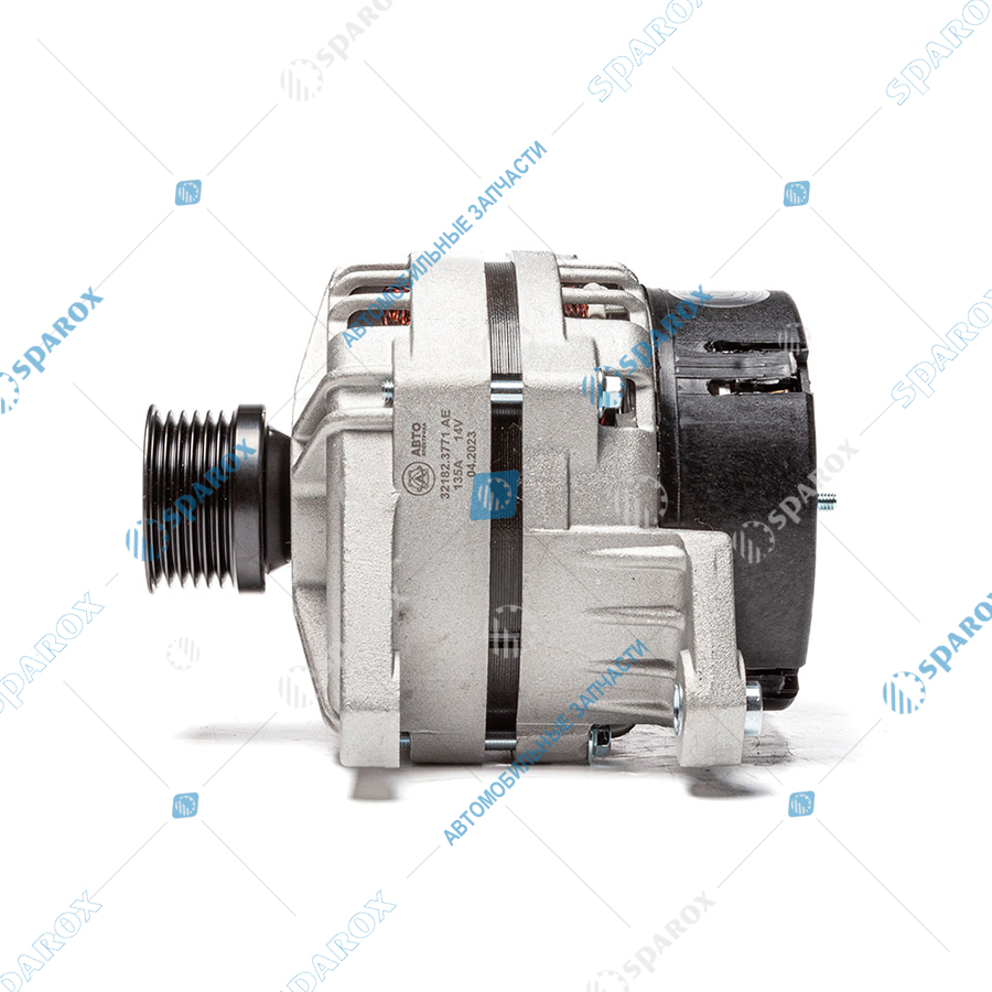 32182-3771 АЕ Генератор ГАЗ, УАЗ дв. УМЗ 14В 135А поликлиновый (5122.3771-50) 32182-3771 (АЕ)