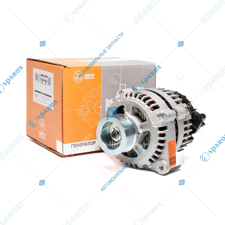 3242-3771 АЕ Генератор Камаз дв. Е-3,4 28 В, 90 А, поликлиновый  (ан. 4542.3771)