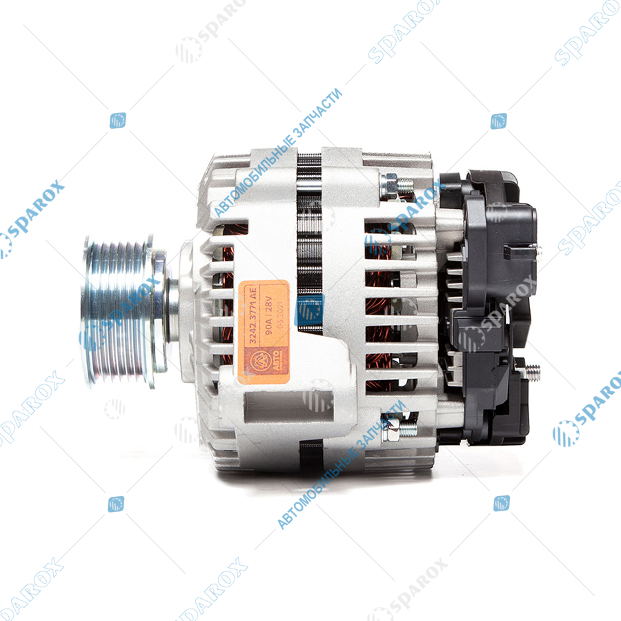 3242-3771 АЕ Генератор Камаз дв. Е-3,4 28 В, 90 А, поликлиновый  (ан. 4542.3771)