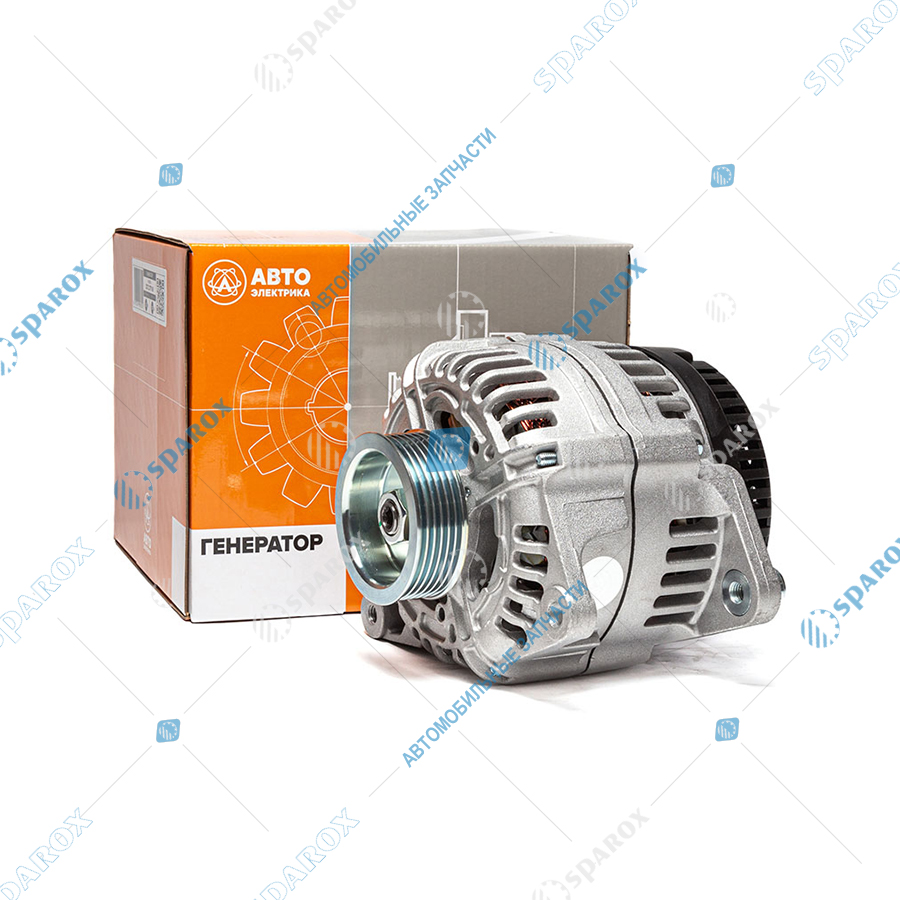 3272-3771 АЕ Генератор МАЗ, УРАЛ, ЛИАЗ дв. ЯМЗ 28 В, 100 А, поликлиновый (ан. 4512.3771-01, AAN8172, 11.204.260)