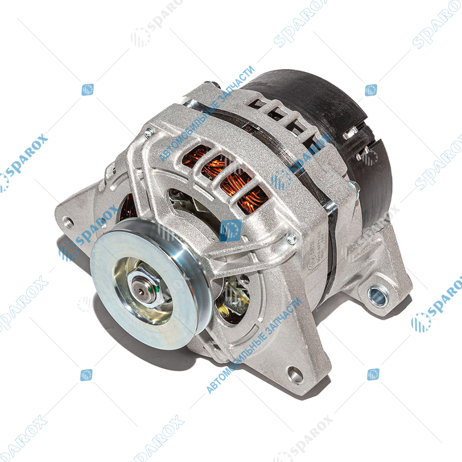 3282-3771 АЕ Генератор ГАЗ, УАЗ дв. УМЗ 14 В, 90 А, 1-ручьевой, узкий шкив 10 мм (ан. 9402.3701-17)