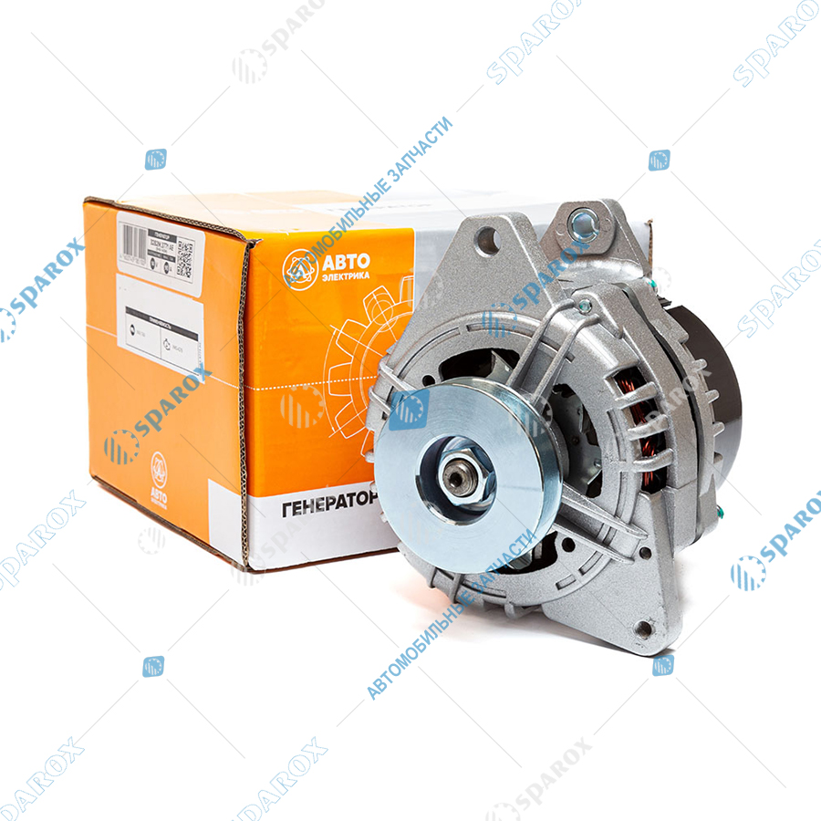 3282М-3771 АЕ Генератор ГАЗ, УАЗ дв. УМЗ 14В 120А 1-ручьевой, широкий шкив 13мм (5122.3771-20) 3282М-3771 (АЕ)