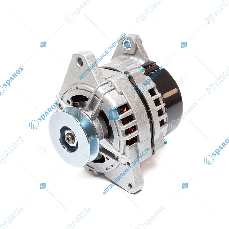 3282М-3771 АЕ Генератор ГАЗ, УАЗ дв. УМЗ 14В 120А 1-ручьевой, широкий шкив 13мм (5122.3771-20) 3282М-3771 (АЕ)