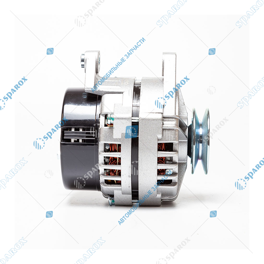 3282М-3771 АЕ Генератор ГАЗ, УАЗ дв. УМЗ 14В 120А 1-ручьевой, широкий шкив 13мм (5122.3771-20) 3282М-3771 (АЕ)