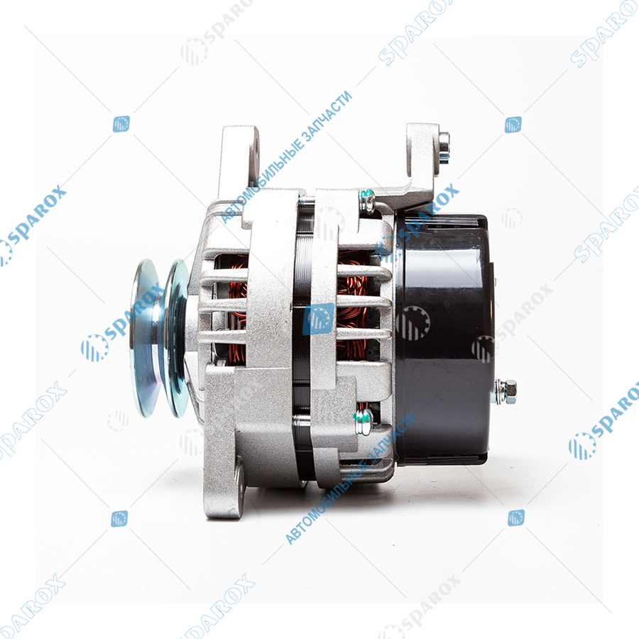 3282М-3771 АЕ Генератор ГАЗ, УАЗ дв. УМЗ 14В 120А 1-ручьевой, широкий шкив 13мм (5122.3771-20) 3282М-3771 (АЕ)