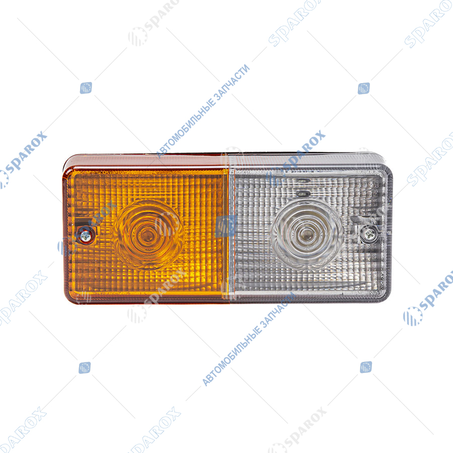 3703-3712 AE Фонарь передний, МТЗ, ЛТЗ, ПТЗ, многофункциональный, дополнительный указатель поворота, 12 В (ан. 112.21.18.3712, Ф402)