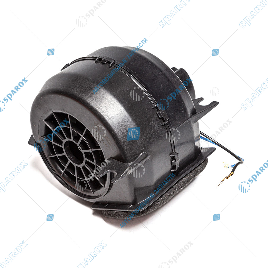 42-3780 AE Электродвигатель отопителя с крыльчаткой, МАЗ, 24 В, 50 Вт (в сборе)