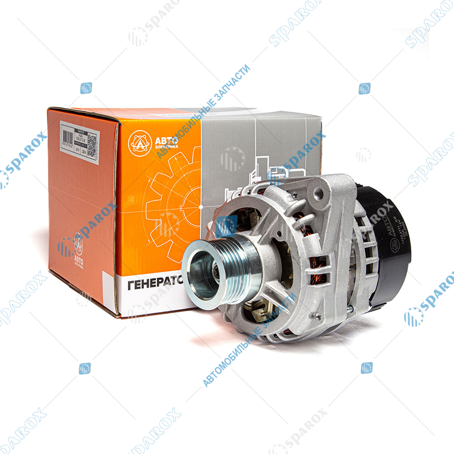 4236-3771 AE Генератор, УАЗ, дв. ЗМЗ, 14 В, 120 А, поликлиновый (ан. 5122.3771-30)