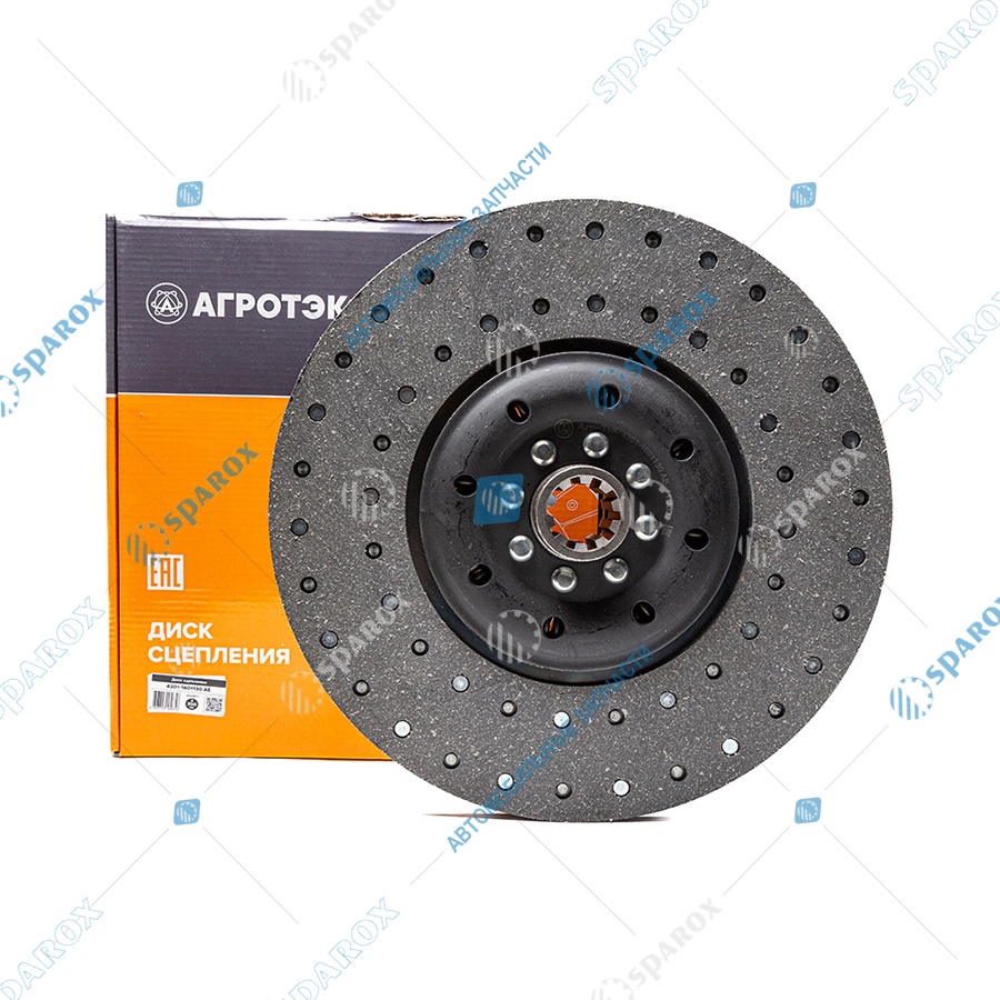 4301-1601130 AE Диск сцепления ведомый, ГАЗ, ПАЗ, d=350мм