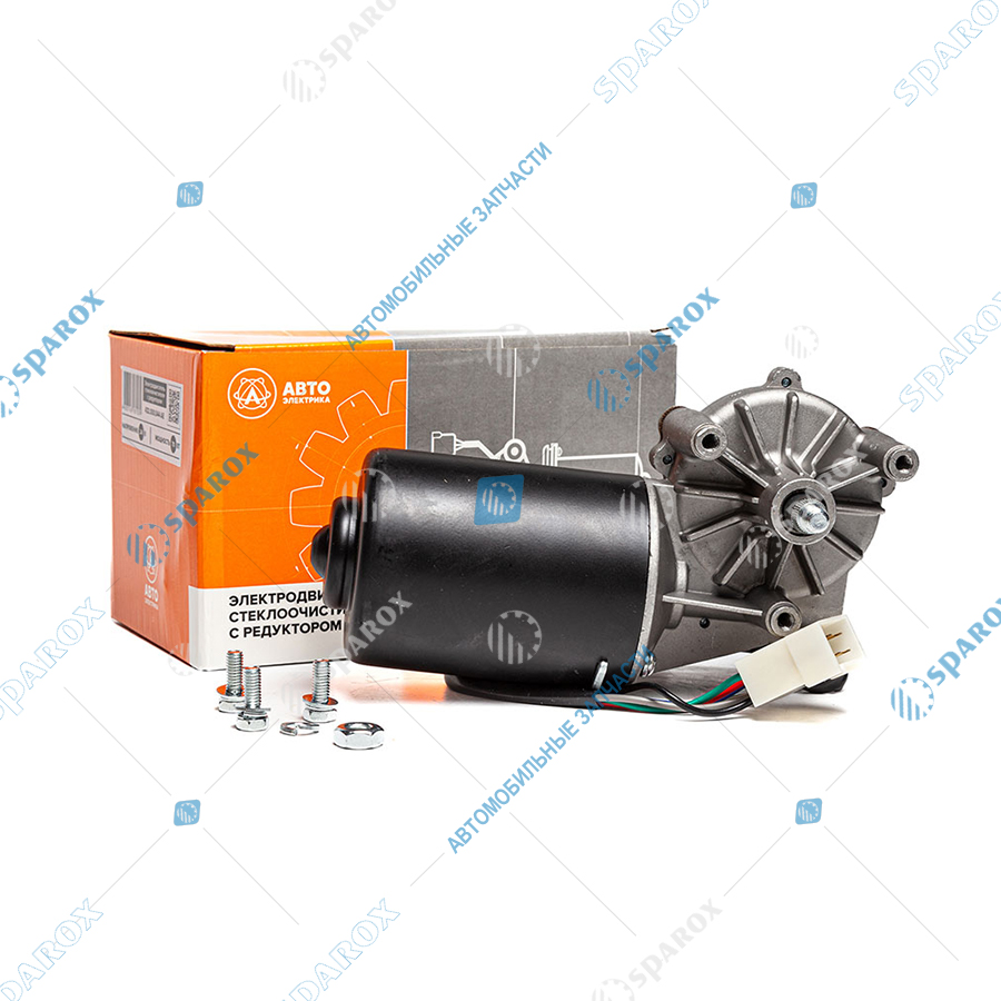 АЕ-432 000 044 Привод стеклоочистителя (мотор-редуктор), МАЗ, 24 В, н/о (ан. 6430-5205100)