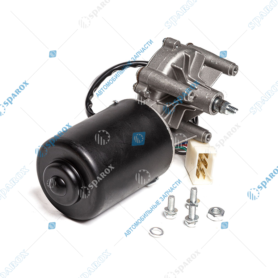 АЕ-432 000 044 Привод стеклоочистителя (мотор-редуктор), МАЗ, 24 В, н/о (ан. 6430-5205100)