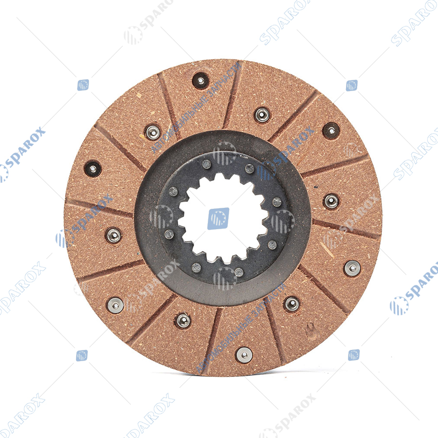 50-3502040 Диск тормозной, МТЗ, ЮМЗ, 180 мм, накладка на заклёпках