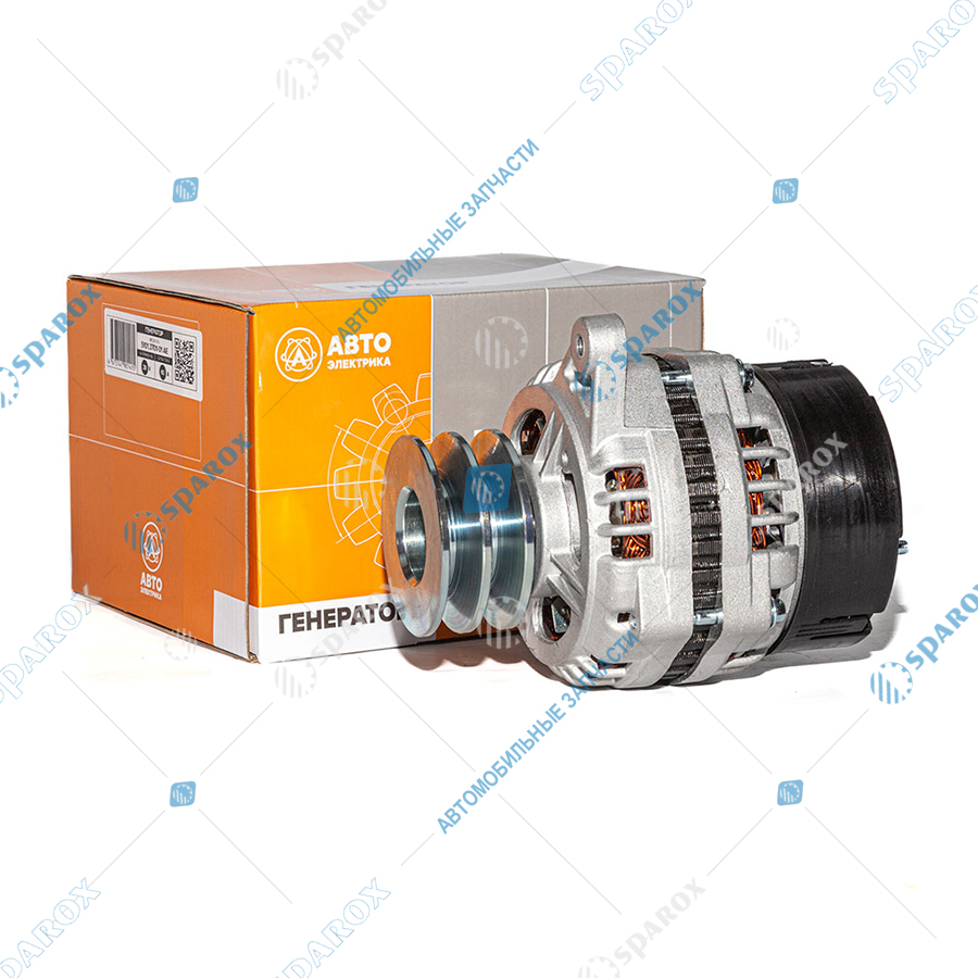 5101-3701-01 AE Генератор, ГАЗ, дв. ММЗ, 28 В, 60 А, 2-ручьевой (ан. ГГ273В1-3)