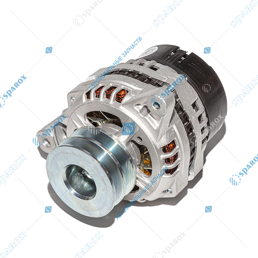 5101-3701-01 AE Генератор, ГАЗ, дв. ММЗ, 28 В, 60 А, 2-ручьевой (ан. ГГ273В1-3)