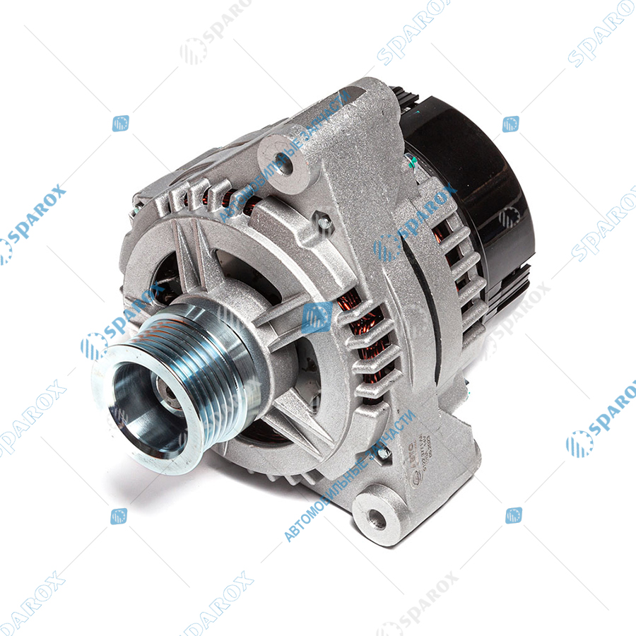 5122-3771 АЕ Генератор ГАЗ, УАЗ дв. ЗМЗ 14В, 125А, поликлиновый (ан. 9422.3701, 3212М.3771)