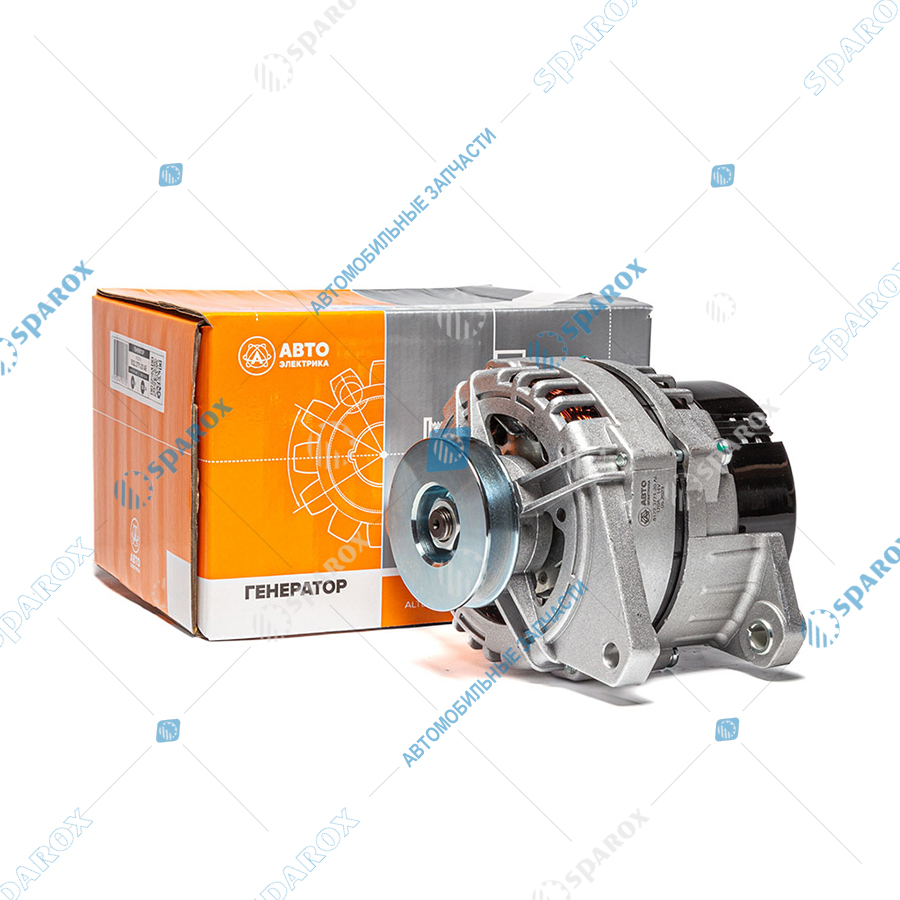 5122-3771-20 AE Генератор ГАЗ дв. УМЗ 14 В, 120 А, 1-ручьевой, широкий шкив 13мм (ан. 3282М.3771, 5122.3771-60)