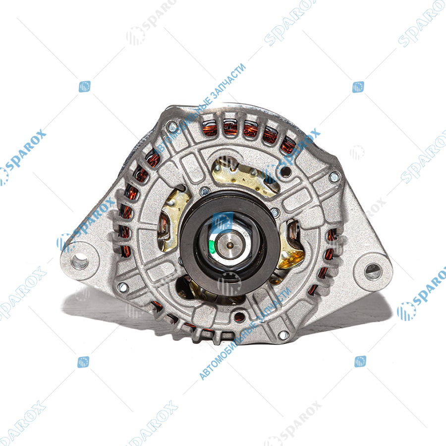 5122-3771-30 AE Генератор ГАЗ, УАЗ дв. ЗМЗ 14 В, 135 А, поликлиновый (ан. 4236.3771)