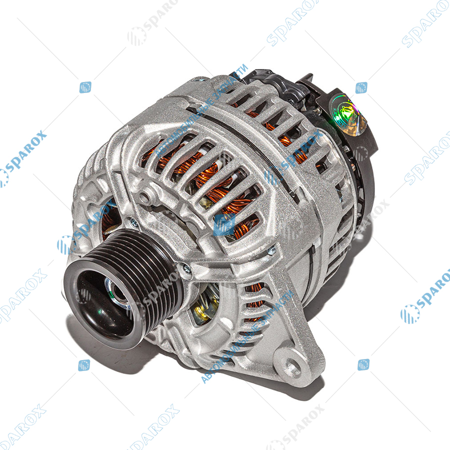 АЕ-5259578 Генератор Камаз, IVECO, ПАЗ дв. CUMMINS Е-4, 28 В, 90 А, поликлиновый (ан. 0124655005, 4892320, MG813)