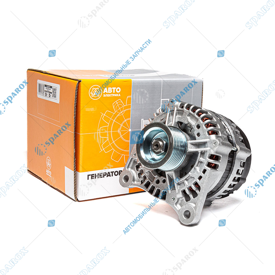 АЕ-5272666 Генератор ГАЗ дв. CUMMINS 14 В, 120 А, поликлиновый, контакты-болты (ан. 5318121)