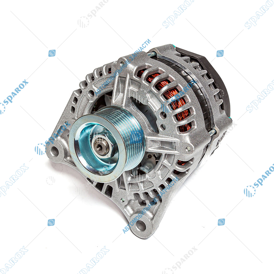 АЕ-5272666 Генератор ГАЗ дв. CUMMINS 14 В, 120 А, поликлиновый, контакты-болты (ан. 5318121)