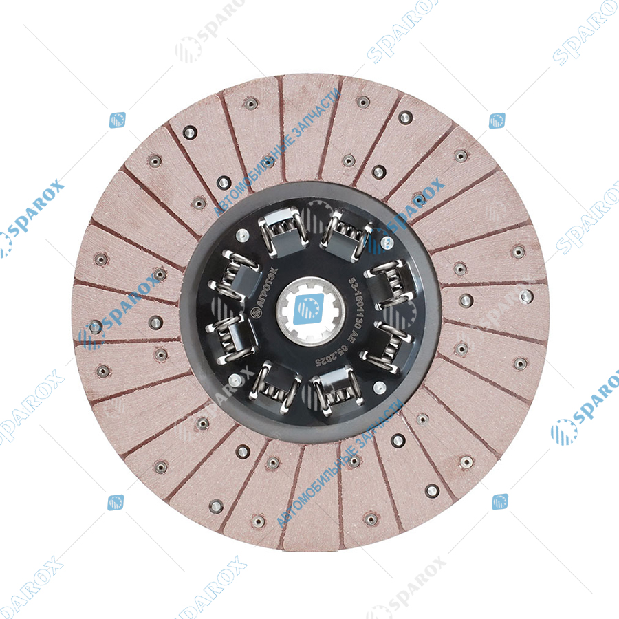 53-1601000 AE Комплект сцепления, ГАЗ, дв. ЗМЗ (рычажная корзина сцепления 53-1601090-11 AE+диск сцепления 53-1601130 AE+муфта сцепления 3307-1601180 AE)