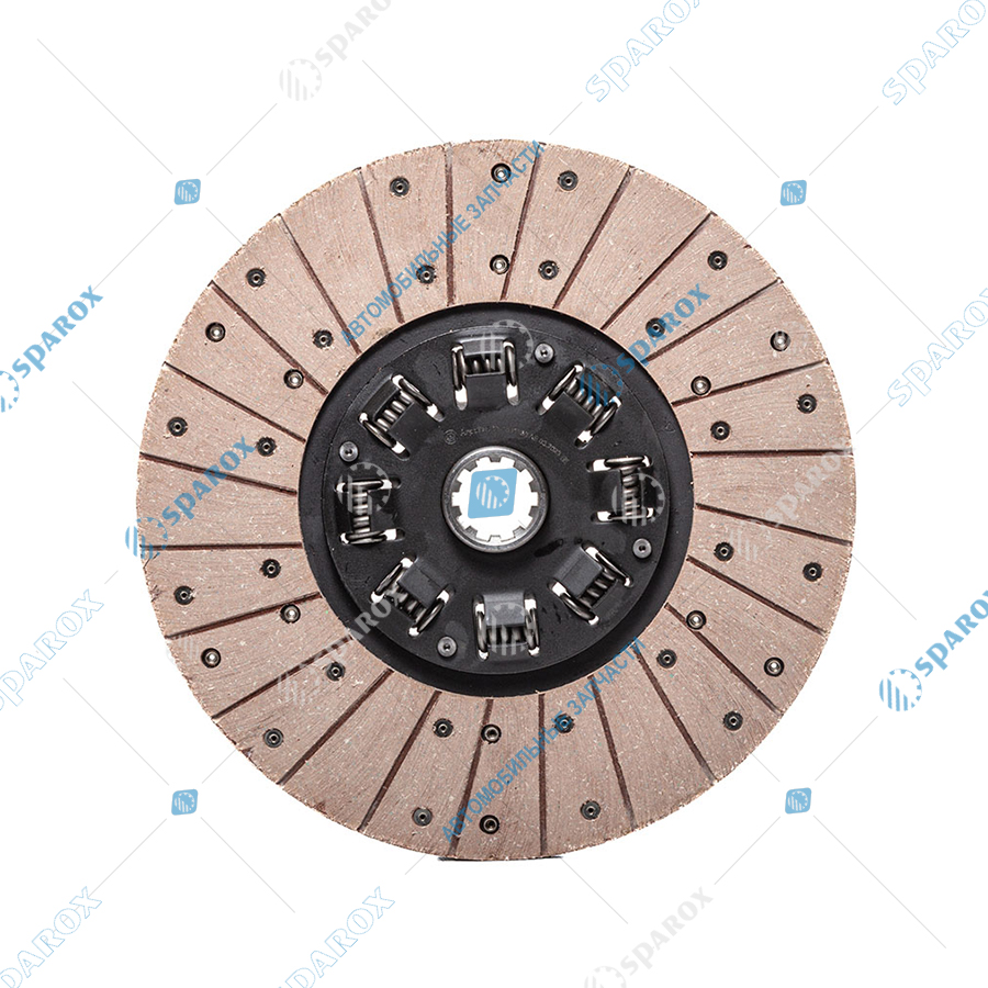 53-1601130 AE Диск сцепления ведомый, ГАЗ, ПАЗ, КАВЗ, d=300мм