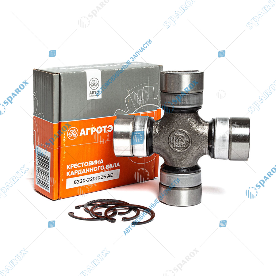 5320-2201025 AE Крестовина карданного вала в сборе (39х118), ЗИЛ, УРАЛ, КамАЗ, КАЗ, БЕЛАЗ, ЛАЗ