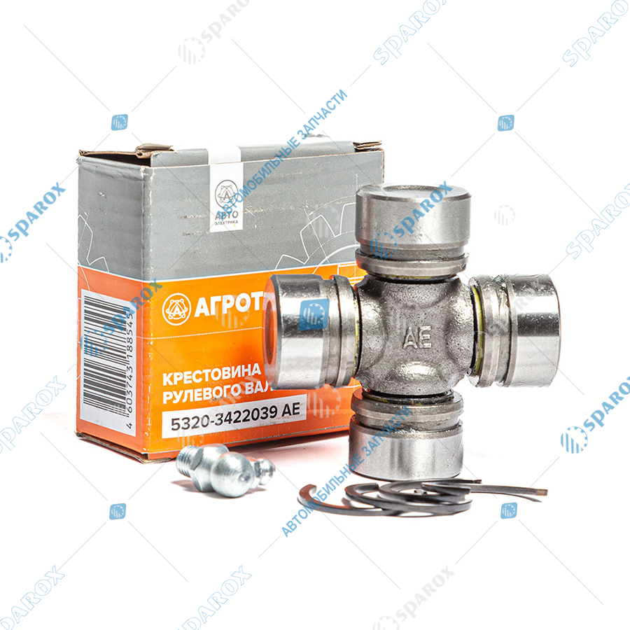 5320-3422039 AE Крестовина рулевого карданного вала в сборе (28х68), КамАЗ