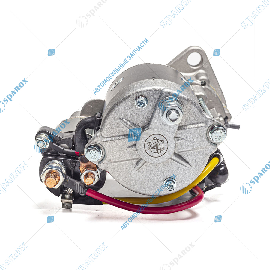 5343-3708-02М AE Стартер редукторный, ГАЗ, дв. ЯМЗ, с доп.реле, 12 В, 3.5/4.9 кВт, 9 зуб. (ан. M93R2002SE, AZF4383, AZF4209, 5312.3708)