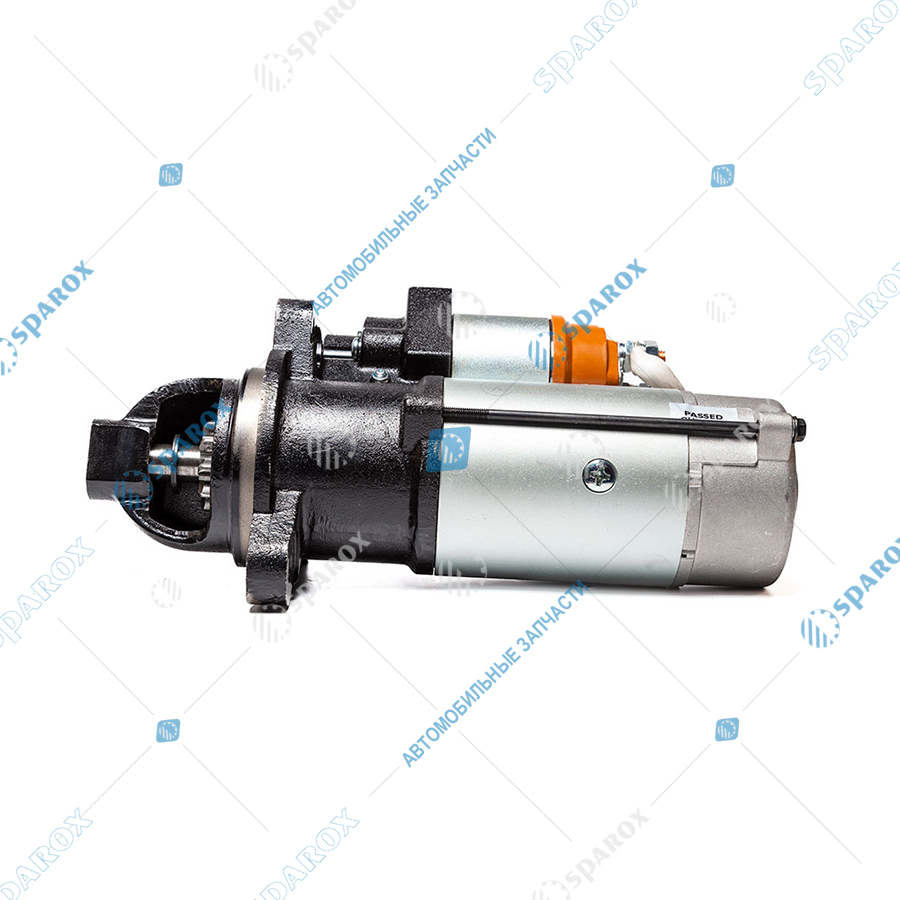 5432-3708-20 AE Стартер редукторный, МАЗ, ГАЗ, МТЗ, АМКОДОР, дв. ММЗ, 24 В, 5.5/9.0 кВт, 10 зуб., модуль 3.75, с дополнительным реле (ан. 3002.3708)