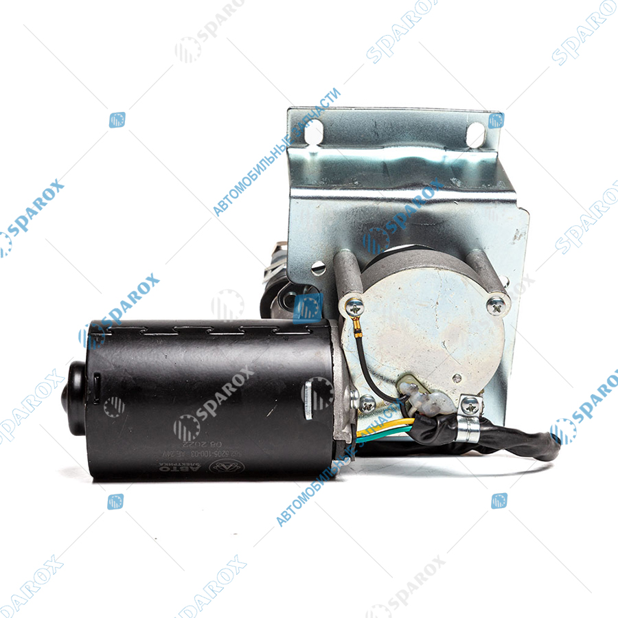 562-5205100-03 AE Мотор-редуктор стеклоочистителя ПАЗ левый 24В 70Вт (14.5215100-10) 562-5205100-03 (АЕ)