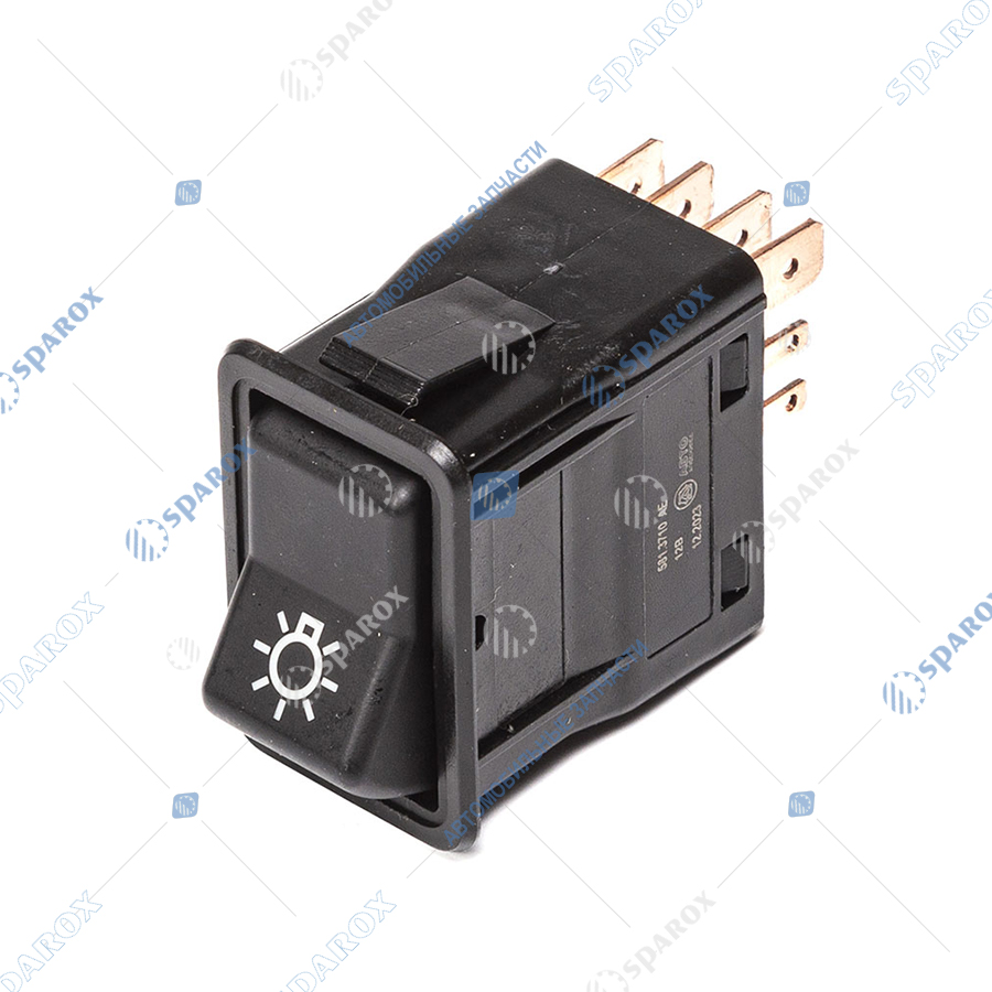 581-3710 AE Выключатель габаритов/главного света, ВАЗ, УАЗ, ИЖ, ПАЗ, 12 В