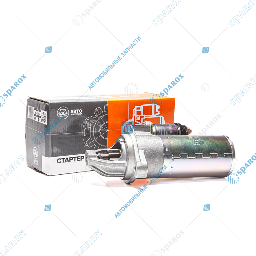 6042-3708 AE Стартер редукторный, ГАЗ, ПАЗ, дв. ЗМЗ, 12 В, 1.2/2.0 кВт, 9 зуб.  (ан.11.131.826Т)