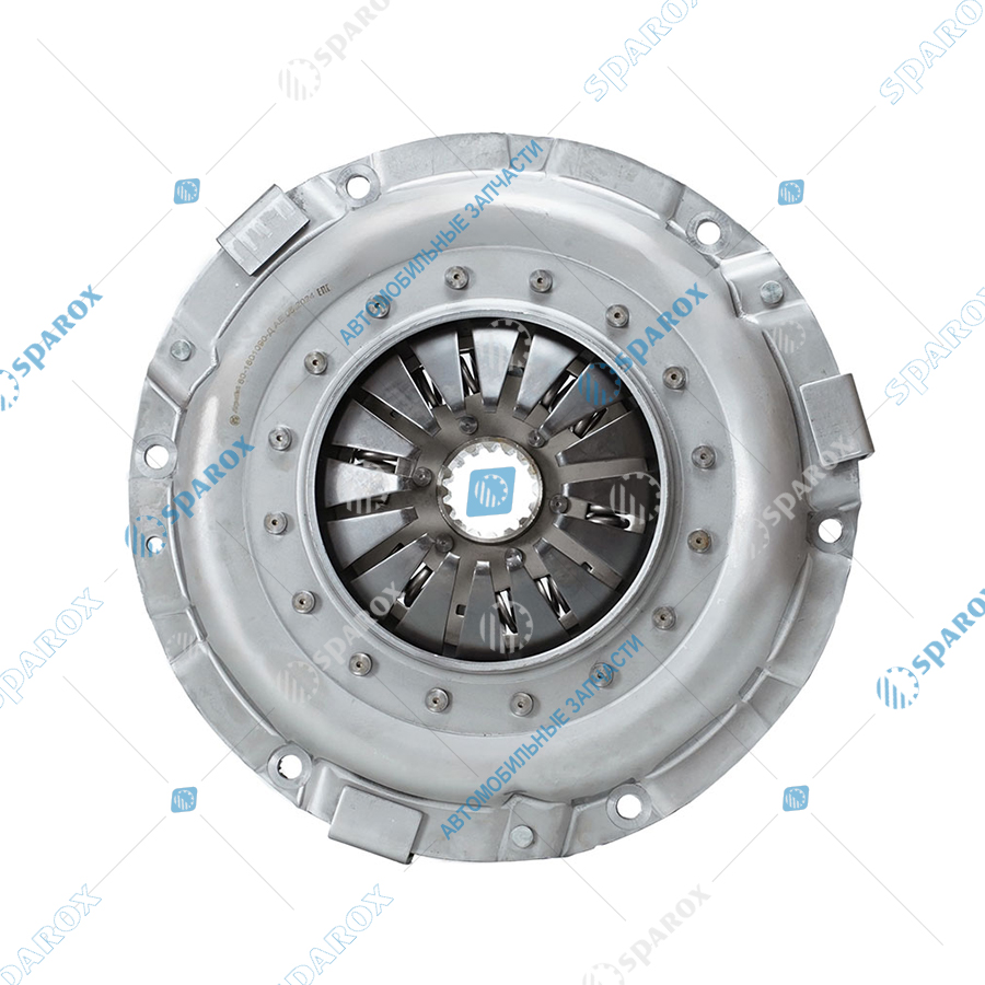 АЕ-633308709 Комплект сцепления, МТЗ, дв. ММЗ (корзина сцепления лепестковая+диск сцепления металлокерамика, без муфты выключения сцепления) (ан. LUK)