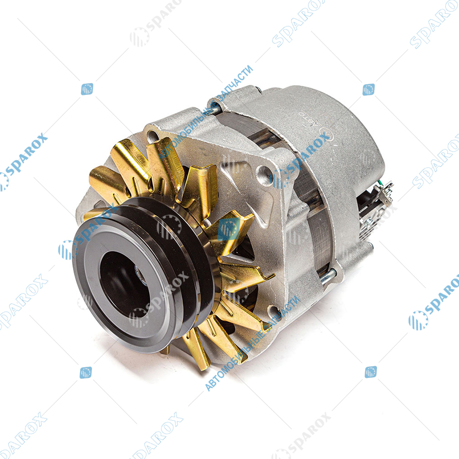 6582-3701-01 AE Генератор МАЗ, ИКАРУС дв. ЯМЗ 28 В, 80 А, 2-ручьевой