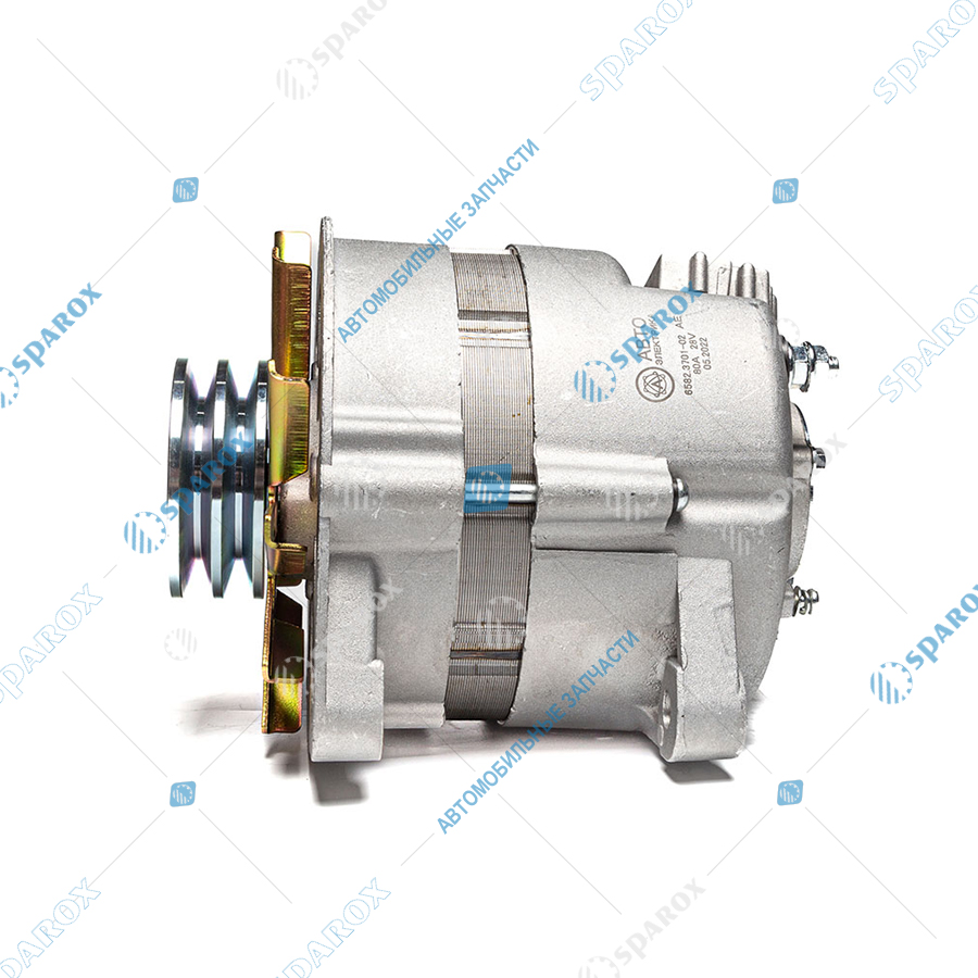 6582-3701-02 AE Генератор Камаз, ИКАРУС дв.740.11, Д463-10 28 В, 80 А, 2-ручьевой