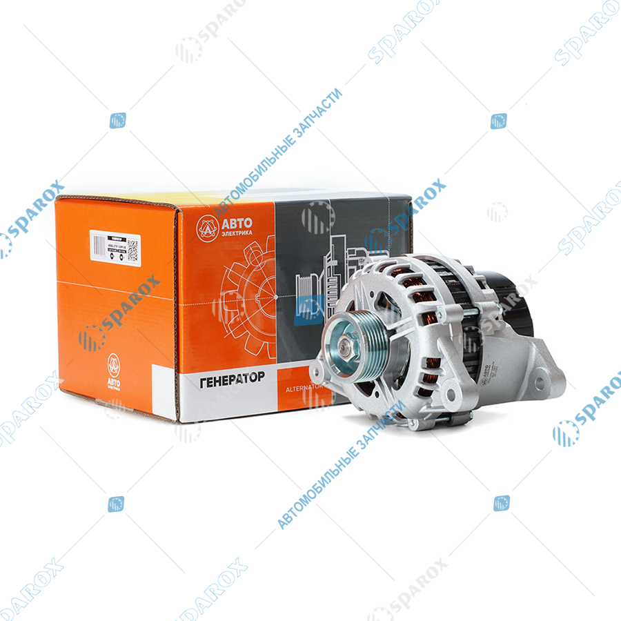 6582-3701-04М АЕ Генератор Камаз дв. Е-2, 28 В, 80 А, поликлиновый (6582.3701-04) 6582-3701-04М (АЕ)