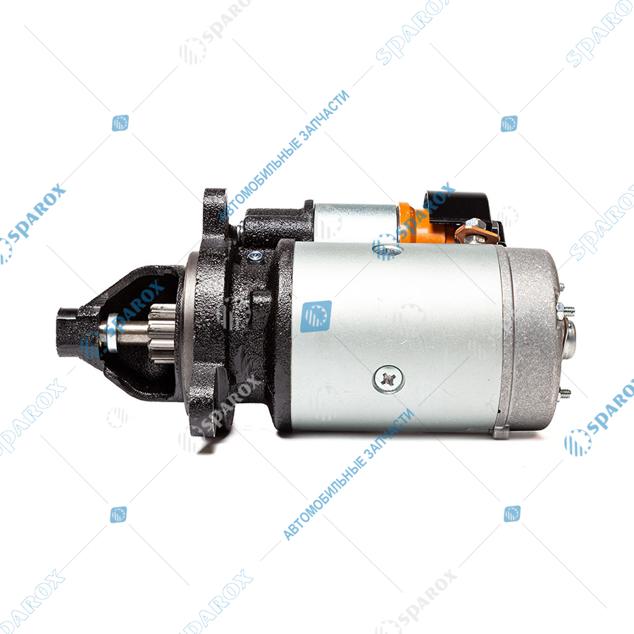 7402-3708 AE Стартер ЗИЛ, МАЗ, ГАЗ, ПАЗ, МТЗ дв. ММЗ 24 В, 4.6/5.2 кВт, 10 зуб. (ан. AZJ 3381, AZJ 3353)