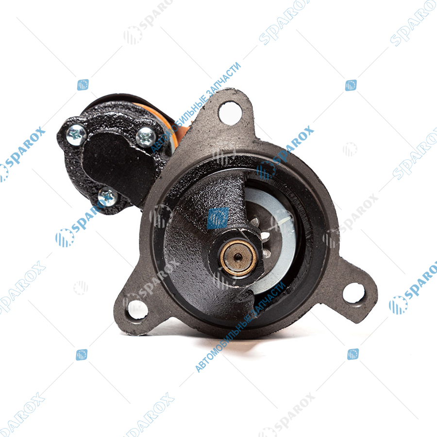 7402-3708 AE Стартер ЗИЛ, МАЗ, ГАЗ, ПАЗ, МТЗ дв. ММЗ 24 В, 4.6/5.2 кВт, 10 зуб. (ан. AZJ 3381, AZJ 3353)