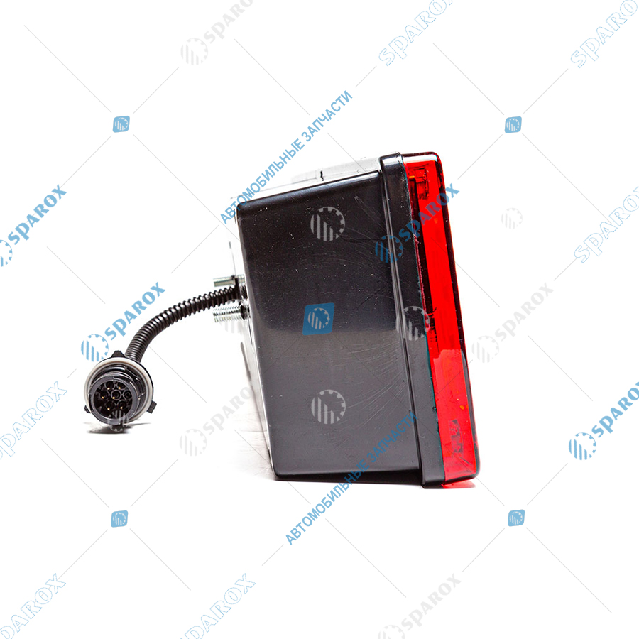 7442-3716-09 AE Фонарь задний Камаз правый светодиодный жгут с разъемом (Tyco Electronics), 24 В