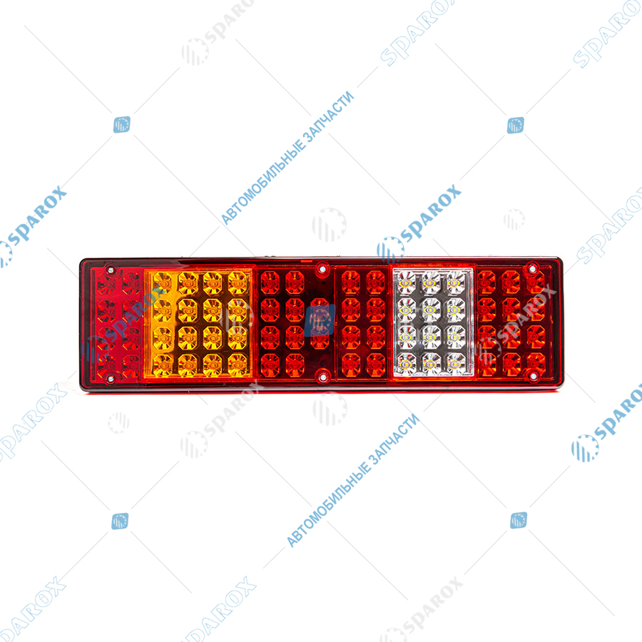 7452-3716 LED AE Фонарь задний МАЗ левый светодиодный с подсветкой 24 В